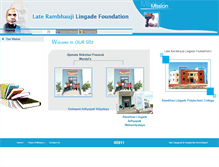 Tablet Screenshot of lingadefoundation.org